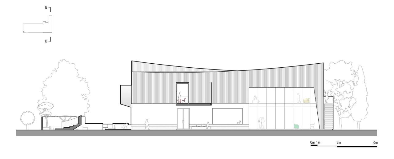 BIM建筑|Flop艺术空间 / 房子和诗建筑事务所
