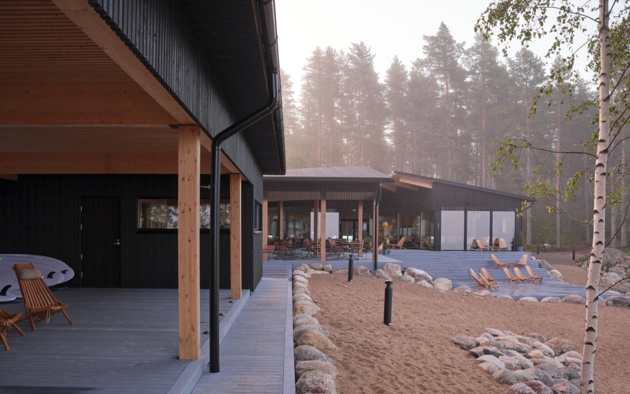 BIM建筑|依林傍水，Pistohiekka 度假村 / Studio Puisto