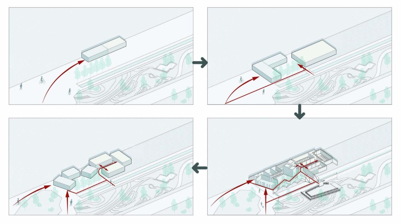 BIM建筑|南京汤山猿人洞游客驿站 / 东南大学建筑设计研究院建筑技术与艺术(ATA)工作室