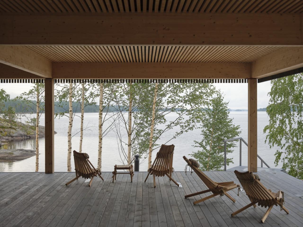 BIM建筑|依林傍水，Pistohiekka 度假村 / Studio Puisto