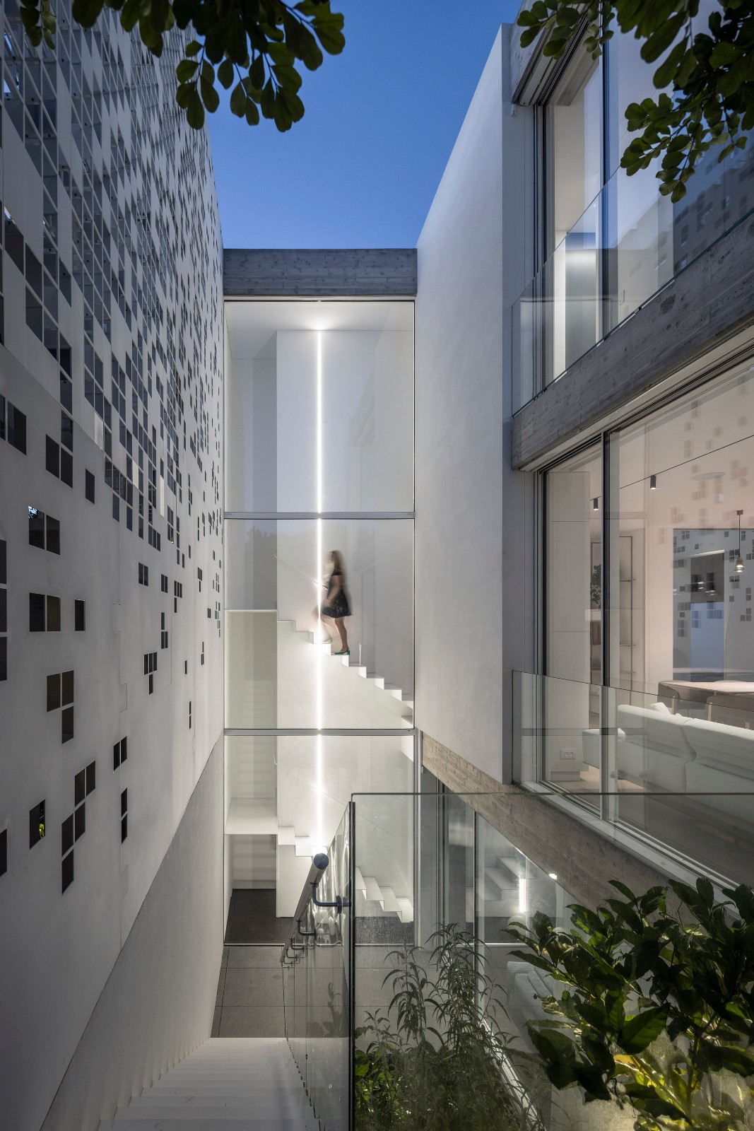 BIM建筑|一堵“逐渐消失”的墙，溶解像素屋 / Anderman Architects