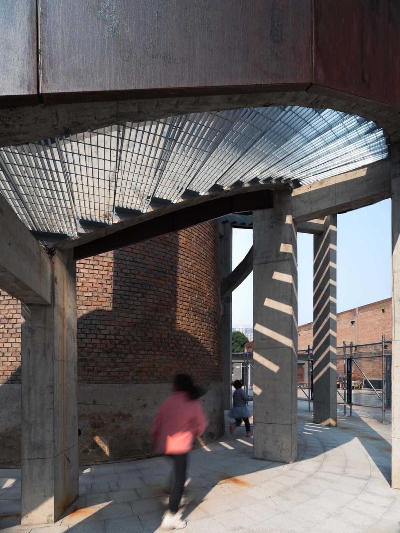 BIM建筑|山灰艺术社区，西安石油大学生活区锅炉房改造 / 日常建造