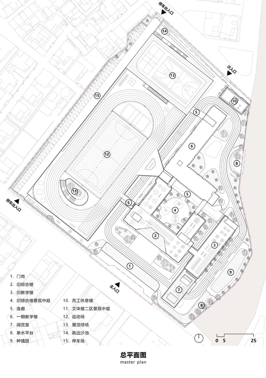BIM建筑|龙江外国语学校附属小学改造（旺岗小学） / 竖梁社建筑