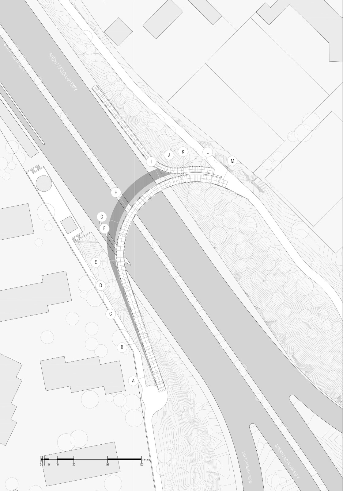 BIM建筑|Tandorosti ‘U型’ 桥 / Katoum Architecture Studio