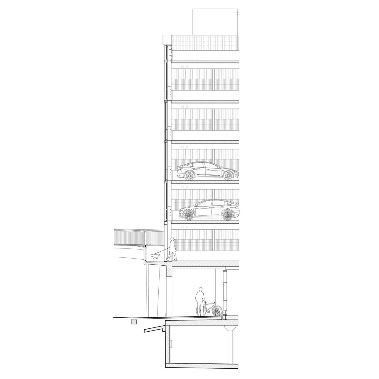 BIM建筑|精密控制，MHZN 瑞士楚格北站移动枢纽 / Hosoya Schaefer Architects