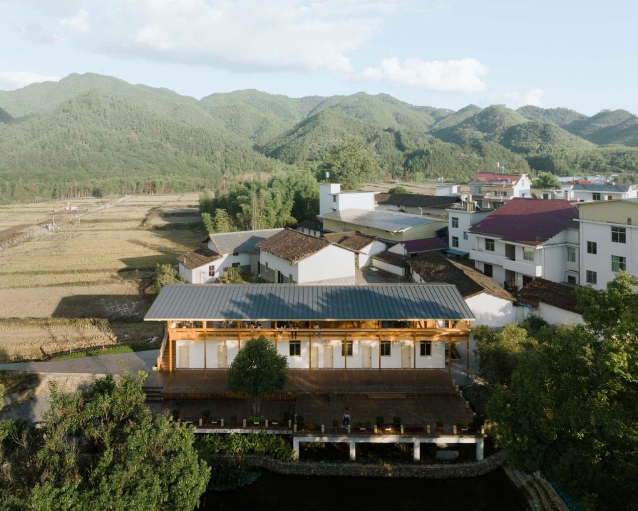 BIM建筑|瑶理田园驿站 / 随坪一里