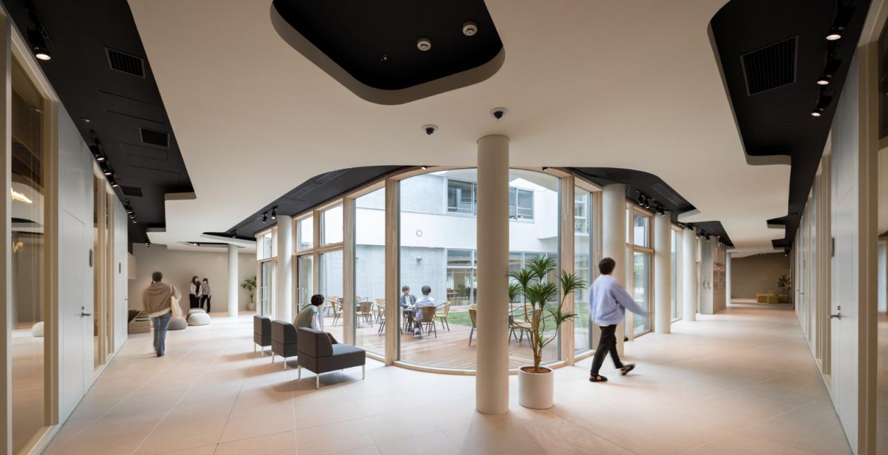 BIM建筑|东洋大学 Ai 第四舍馆中心 / Ishimoto Architectural