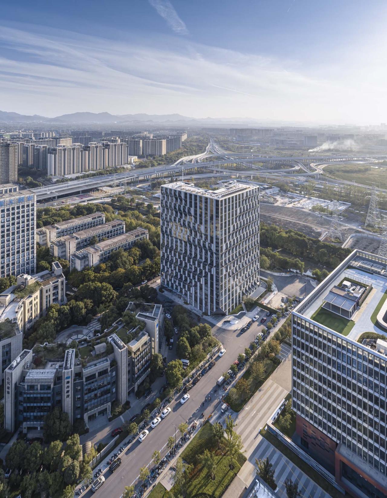 BIM建筑|杭州西溪深蓝 / GLA建筑设计