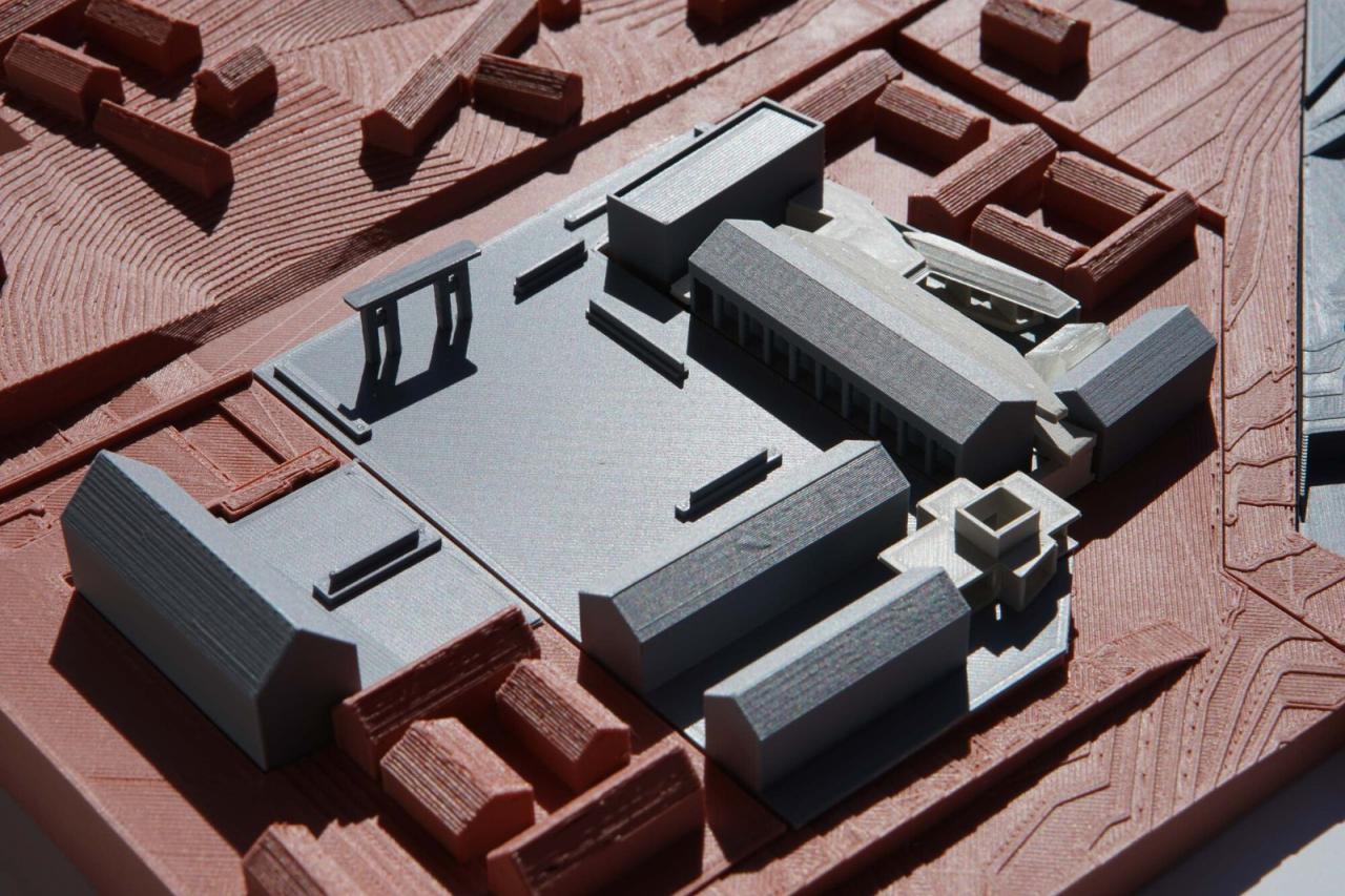 BIM建筑|大南坡大队部改造 / 场域建筑