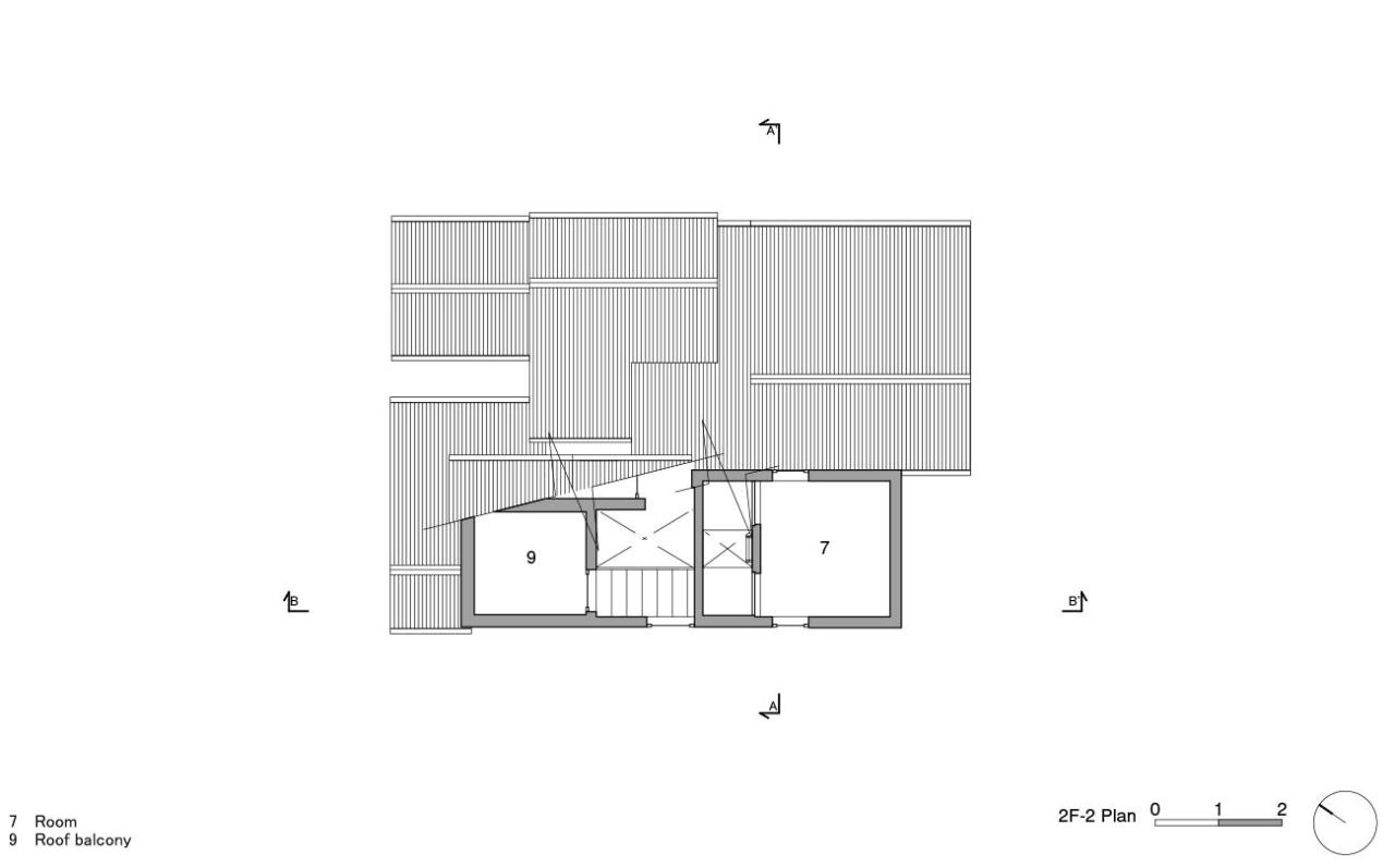 BIM建筑|邻里之间，Kohshien 住宅 / FujiwaraMuro Architects