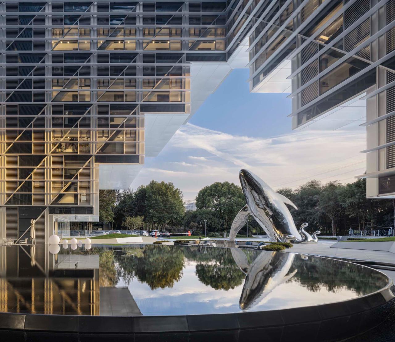 BIM建筑|杭州西溪深蓝 / GLA建筑设计