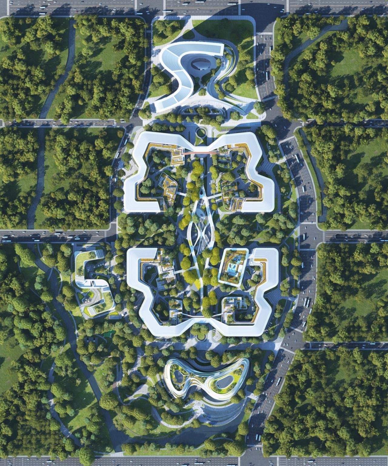 BIM建筑|聆听未来：科大讯飞全球总部 / 孟凡浩-line+建筑事务所