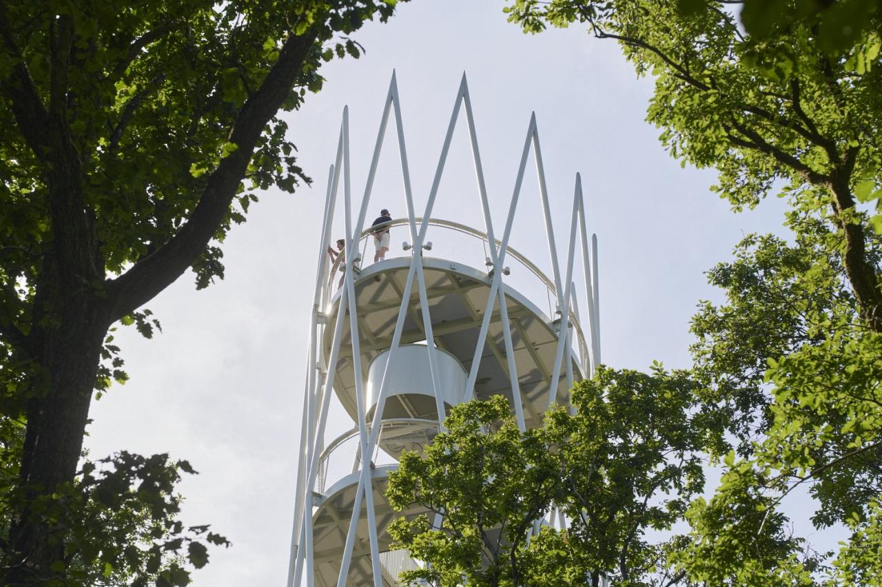 BIM建筑|Hardtbergturm 瞭望塔 / Wolfgang Ott Architekt BDA