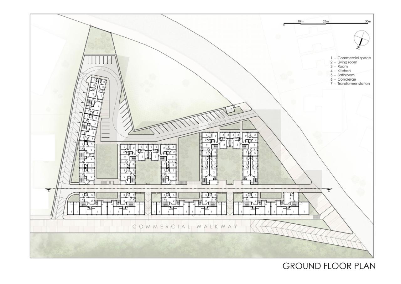 BIM建筑|BEN MSIK 花园 / Tarik Zoubdi Architecte