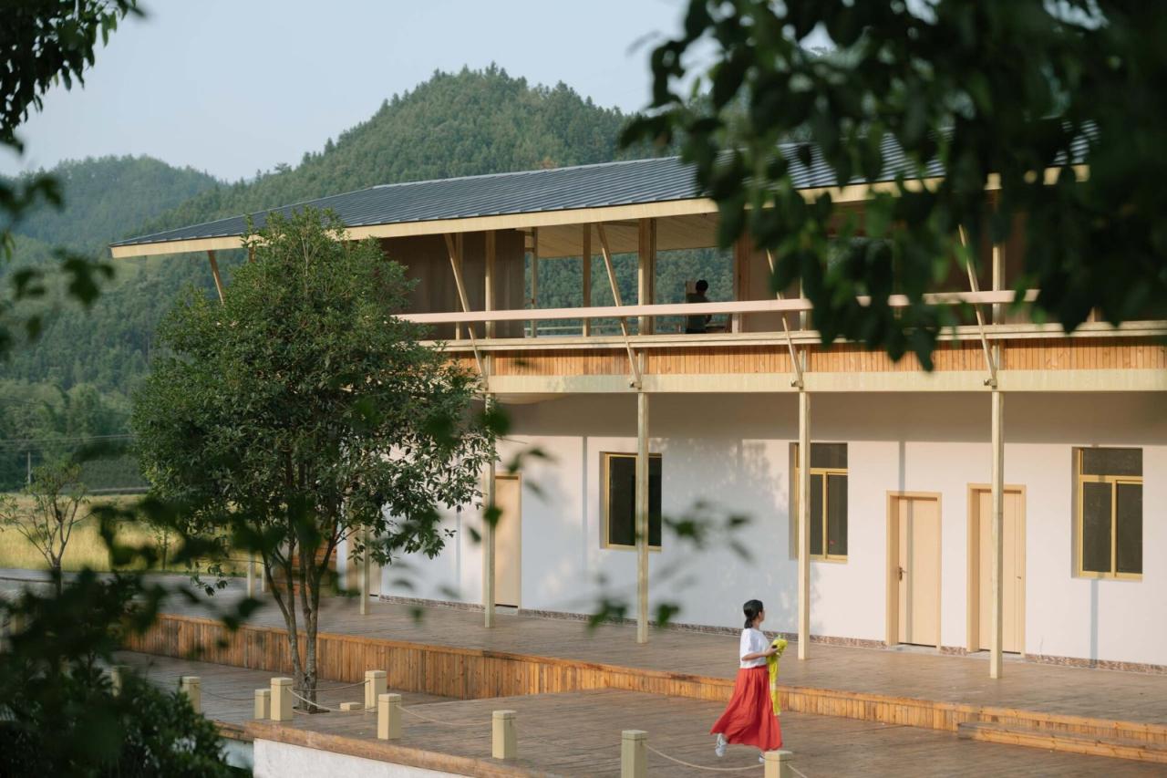 BIM建筑|瑶理田园驿站 / 随坪一里