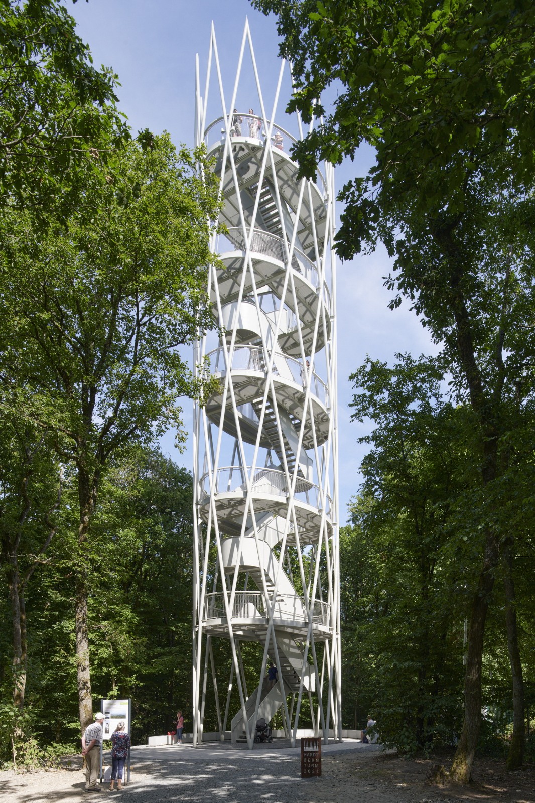 BIM建筑|Hardtbergturm 瞭望塔 / Wolfgang Ott Architekt BDA