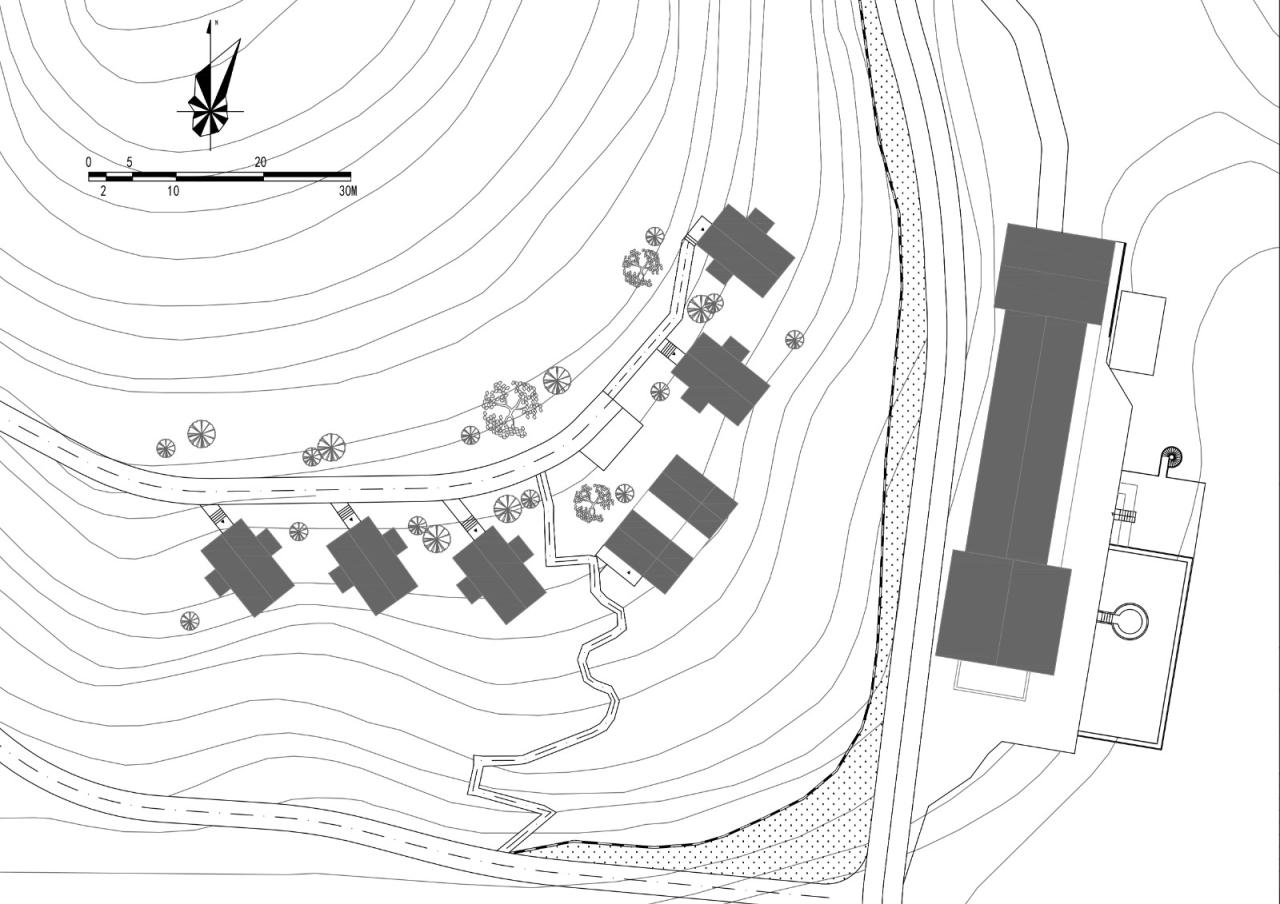 BIM建筑|群山绵延中的山谷小墅：尧珈·养心墅 / 上海尧舜建筑设计有限公司
