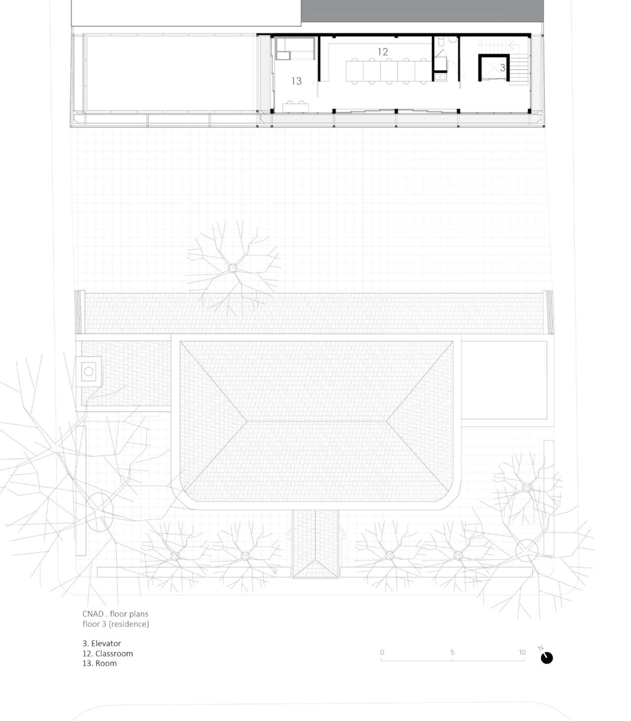 BIM建筑|桶盖表皮，CNAD 艺术工艺设计中心 / Ramos Castellano Arquitectos