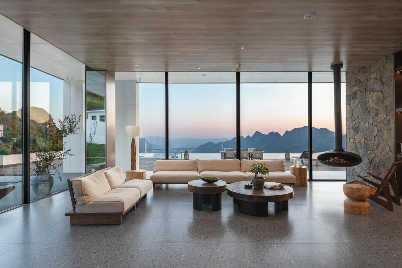 BIM建筑|悬崖边的天空民宿：尧珈•望瀑/ 上海尧舜建筑设计有限公司