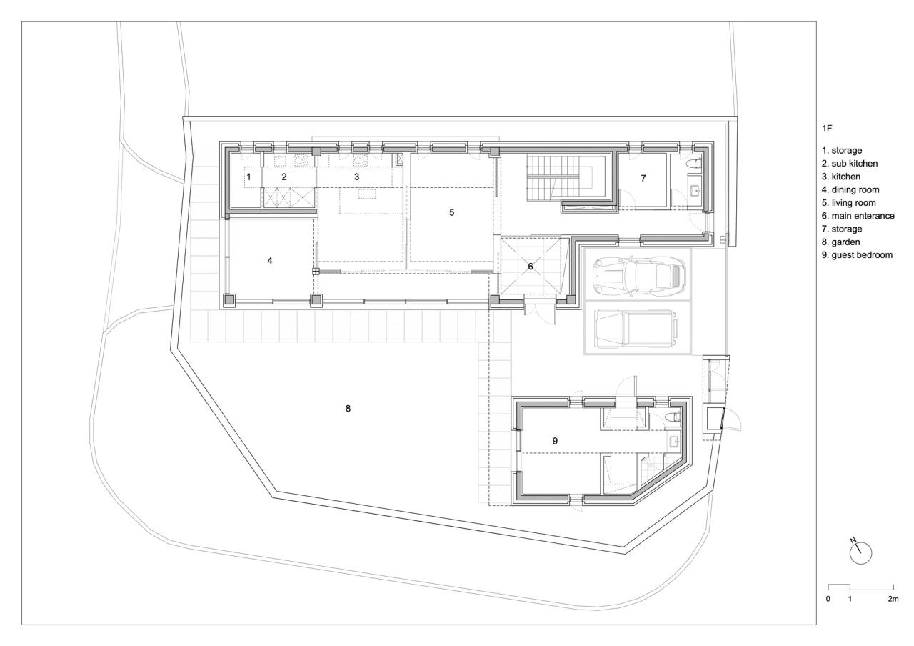 BIM建筑|Jeokhoje 住宅 / NOMAL