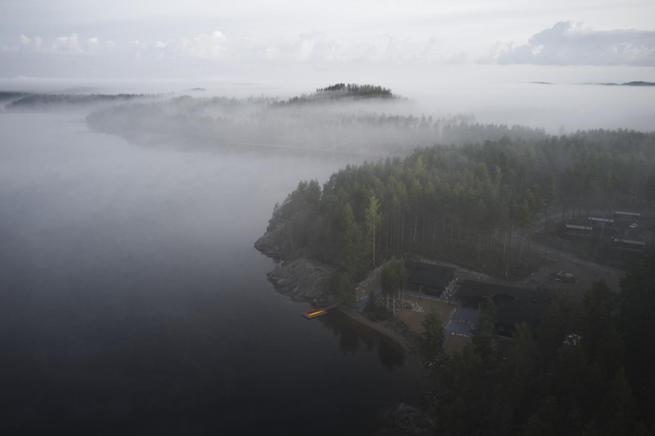 BIM建筑|依林傍水，Pistohiekka 度假村 / Studio Puisto