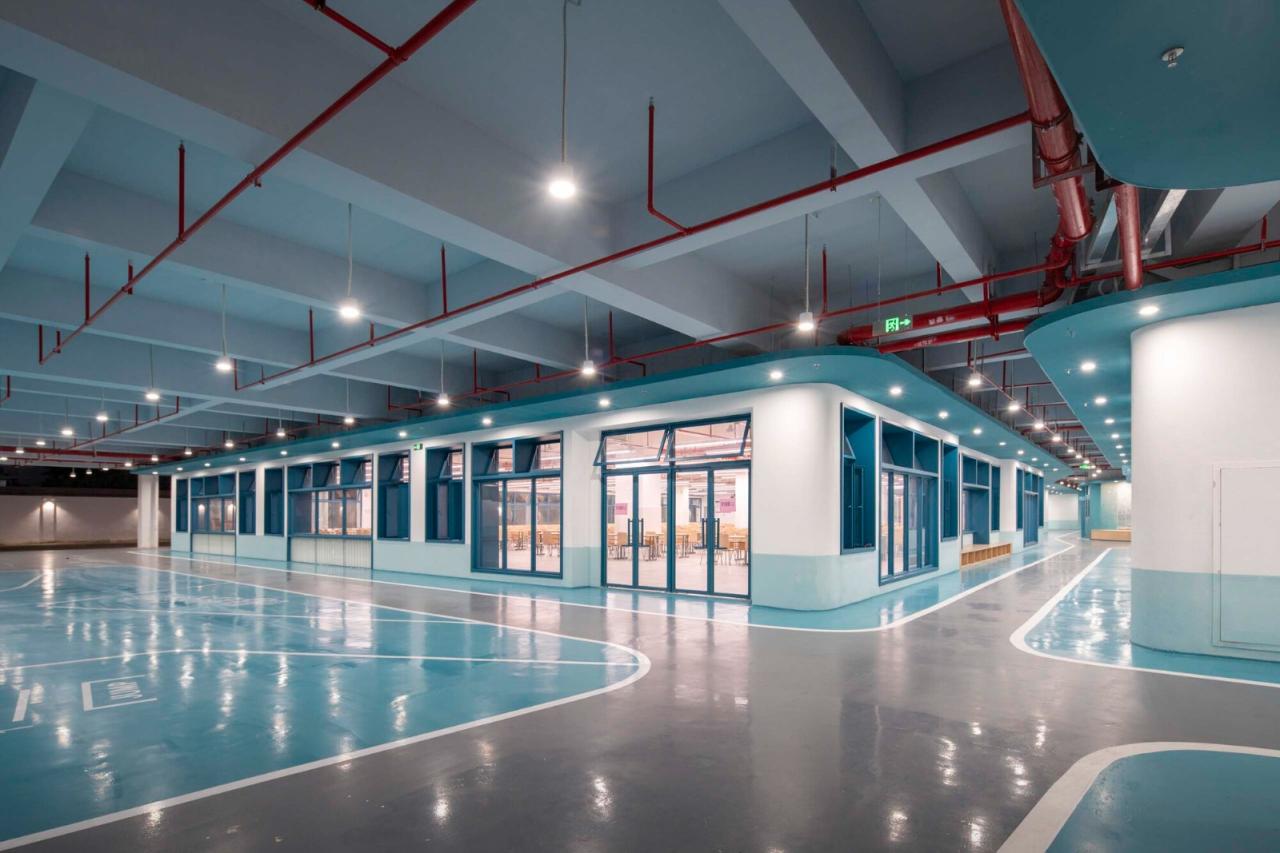 BIM建筑|龙江外国语学校附属小学改造（旺岗小学） / 竖梁社建筑