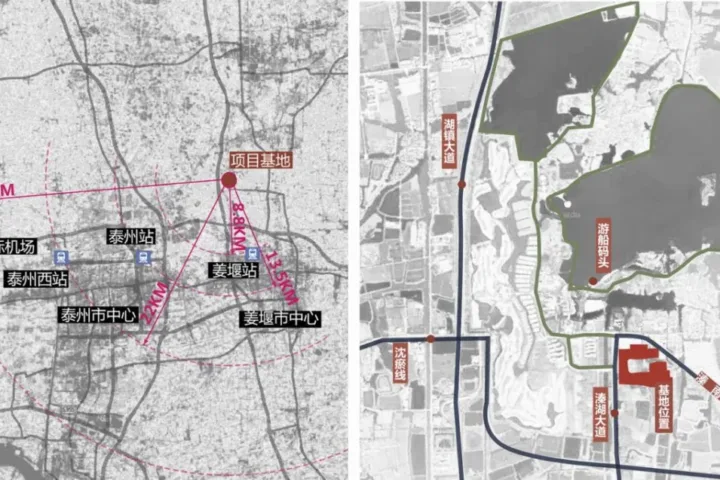 BIM建筑|湿地浮岛·溱湖宾馆 / 简和建筑