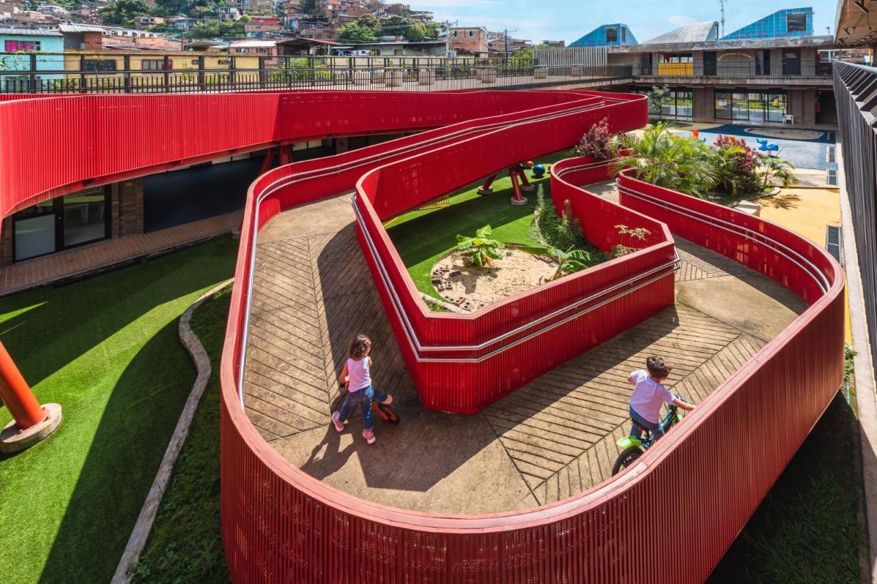 BIM建筑|冠军摇篮儿童发展中心 / Espacio Colectivo Arquitectos