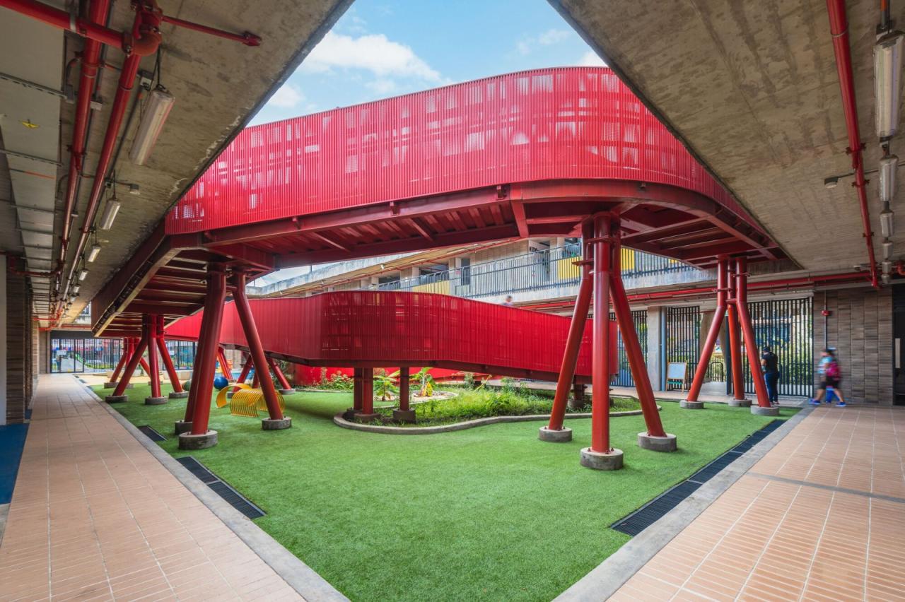 BIM建筑|冠军摇篮儿童发展中心 / Espacio Colectivo Arquitectos