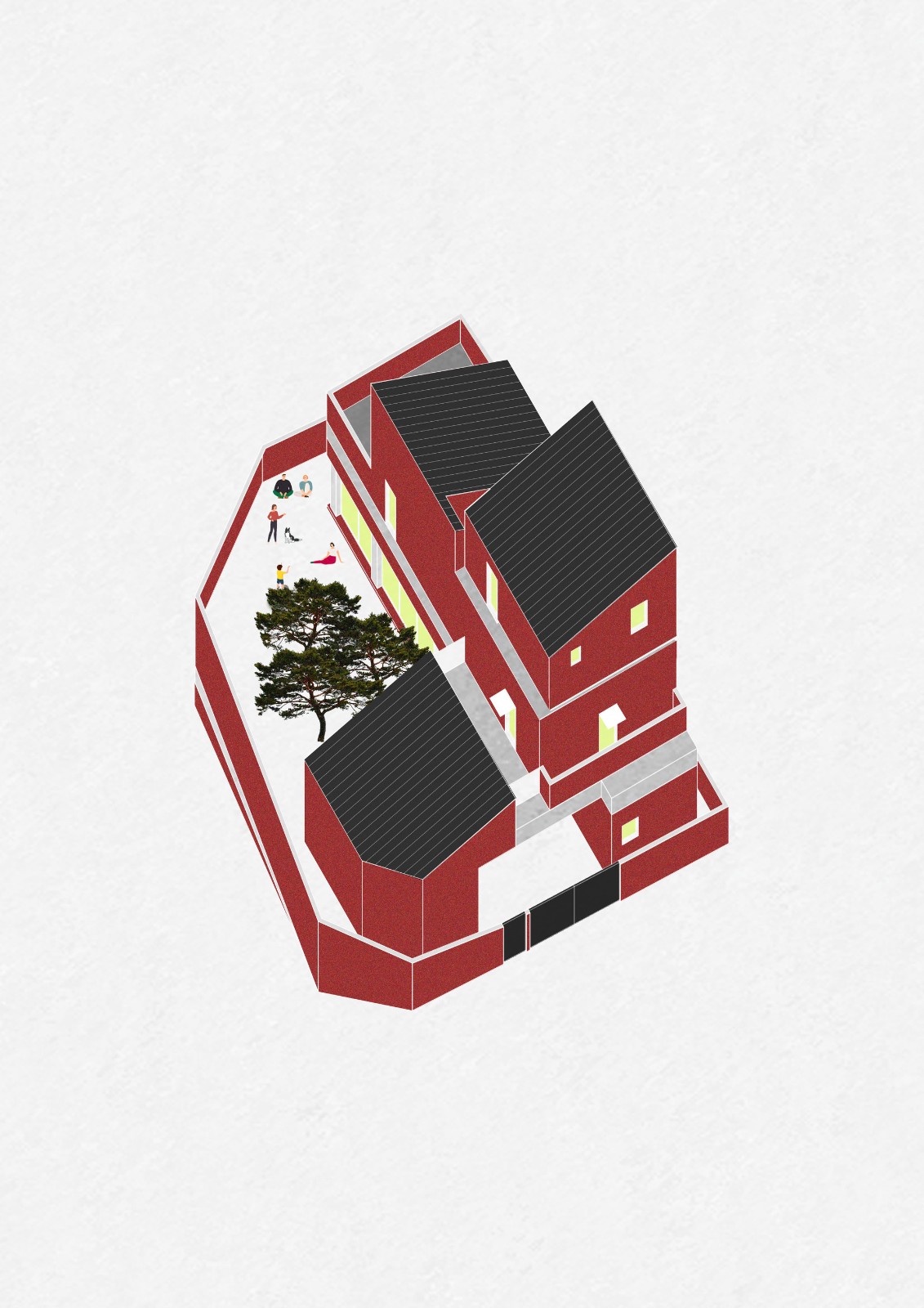 BIM建筑|Jeokhoje 住宅 / NOMAL