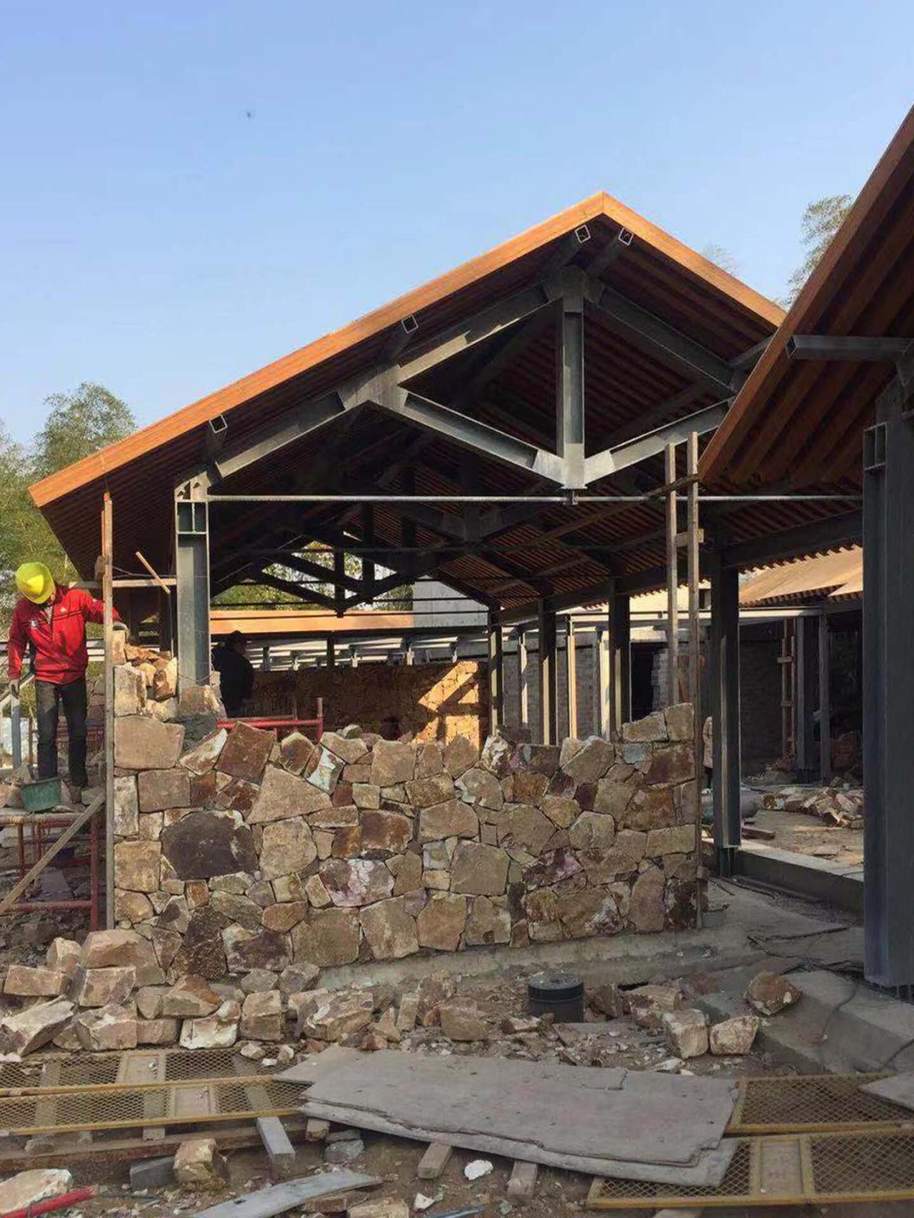 BIM建筑|南京汤山猿人洞游客驿站 / 东南大学建筑设计研究院建筑技术与艺术(ATA)工作室