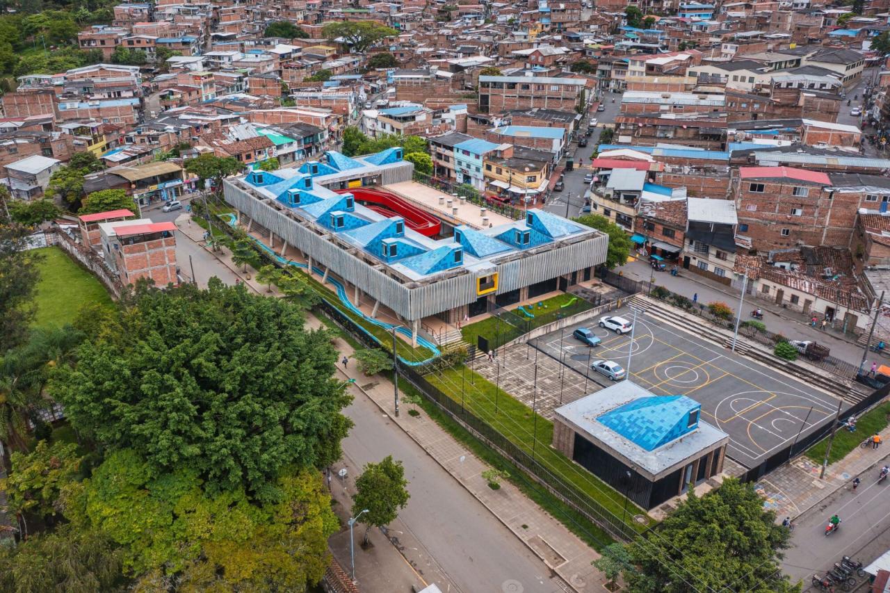 BIM建筑|冠军摇篮儿童发展中心 / Espacio Colectivo Arquitectos