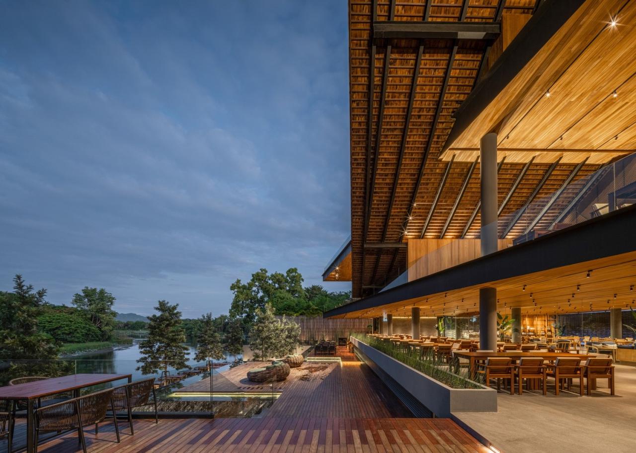 BIM建筑|超大规模泰式餐厅 Keereetara / IDIN Architects