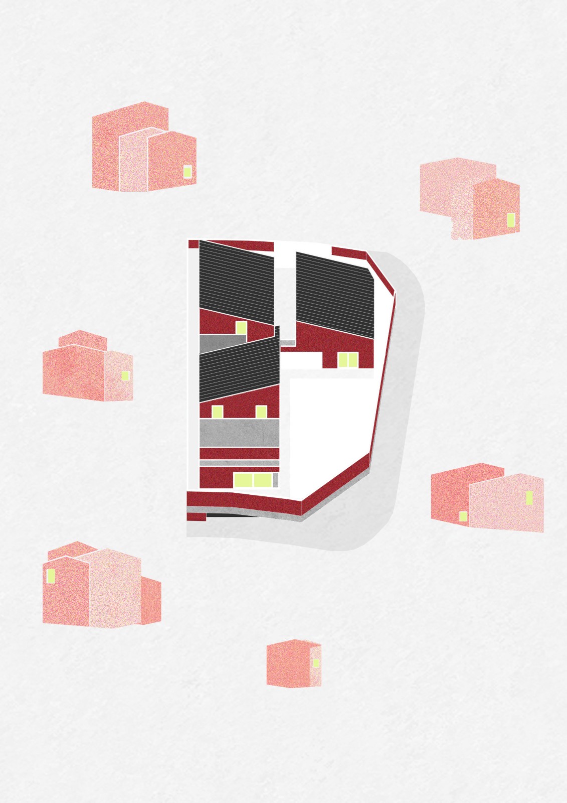 BIM建筑|Jeokhoje 住宅 / NOMAL