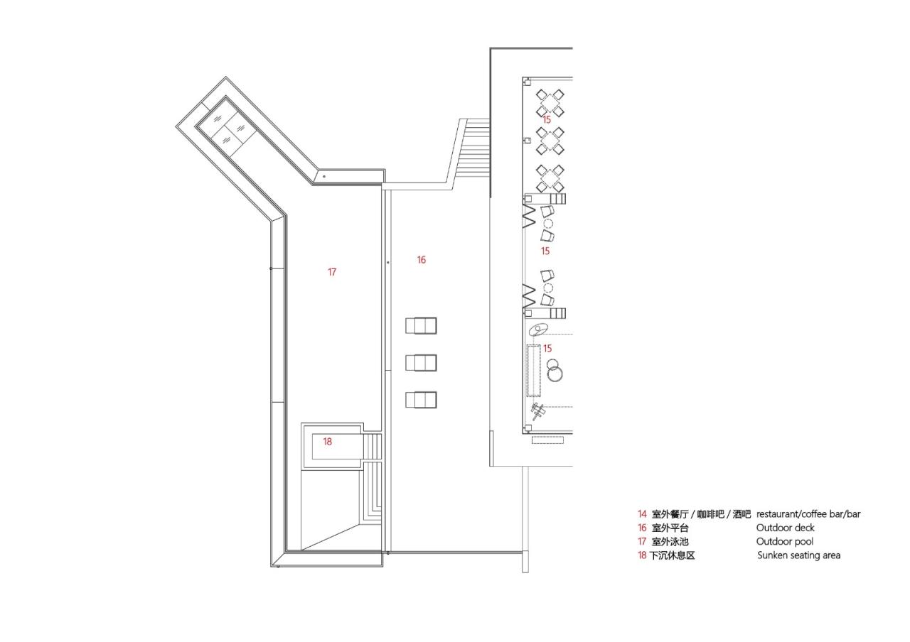 BIM建筑|悬崖边的天空民宿：尧珈•望瀑/ 上海尧舜建筑设计有限公司