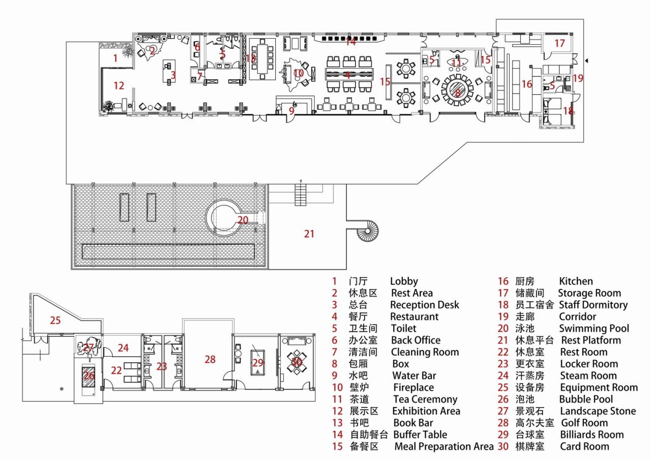 BIM建筑|群山绵延中的山谷小墅：尧珈·养心墅 / 上海尧舜建筑设计有限公司