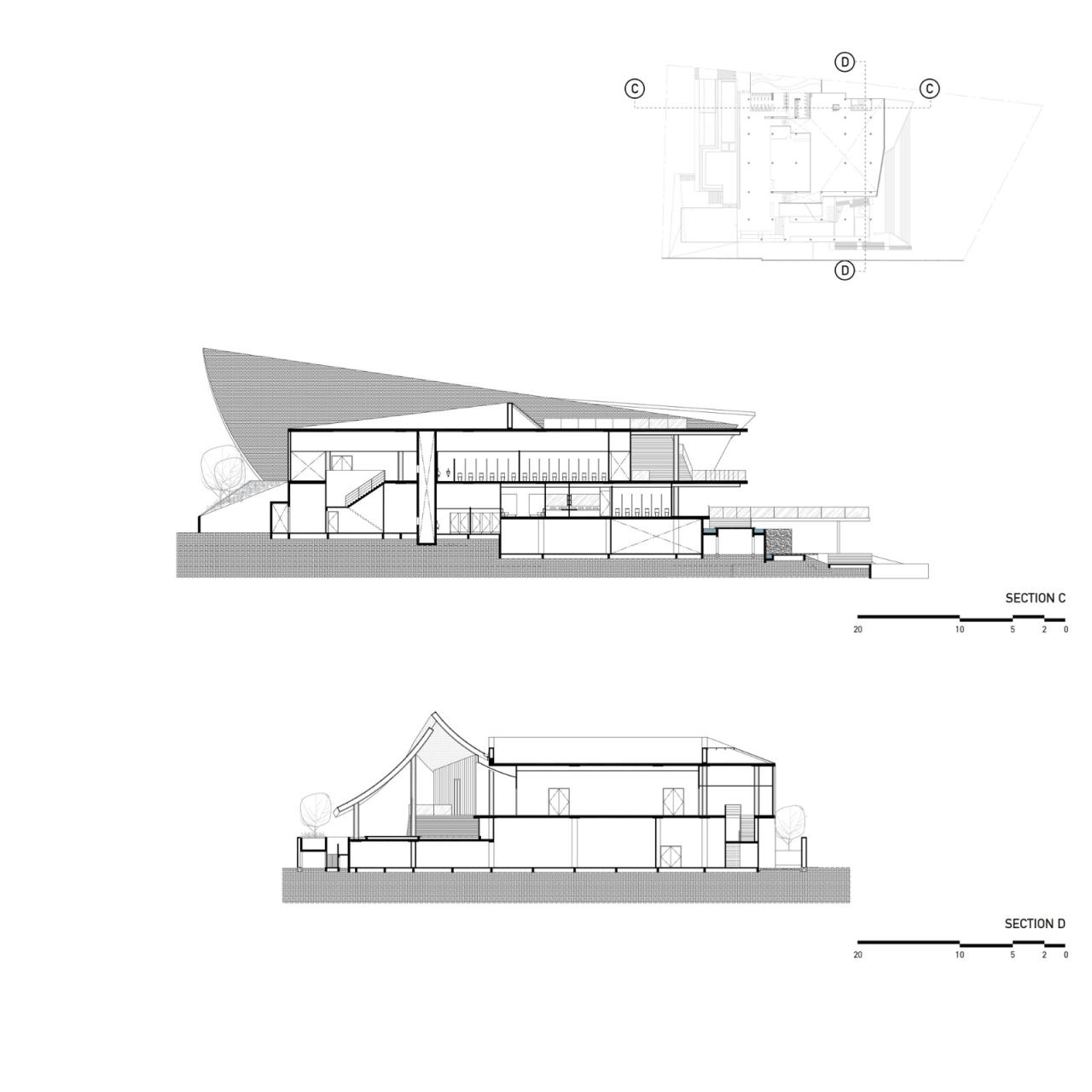BIM建筑|超大规模泰式餐厅 Keereetara / IDIN Architects