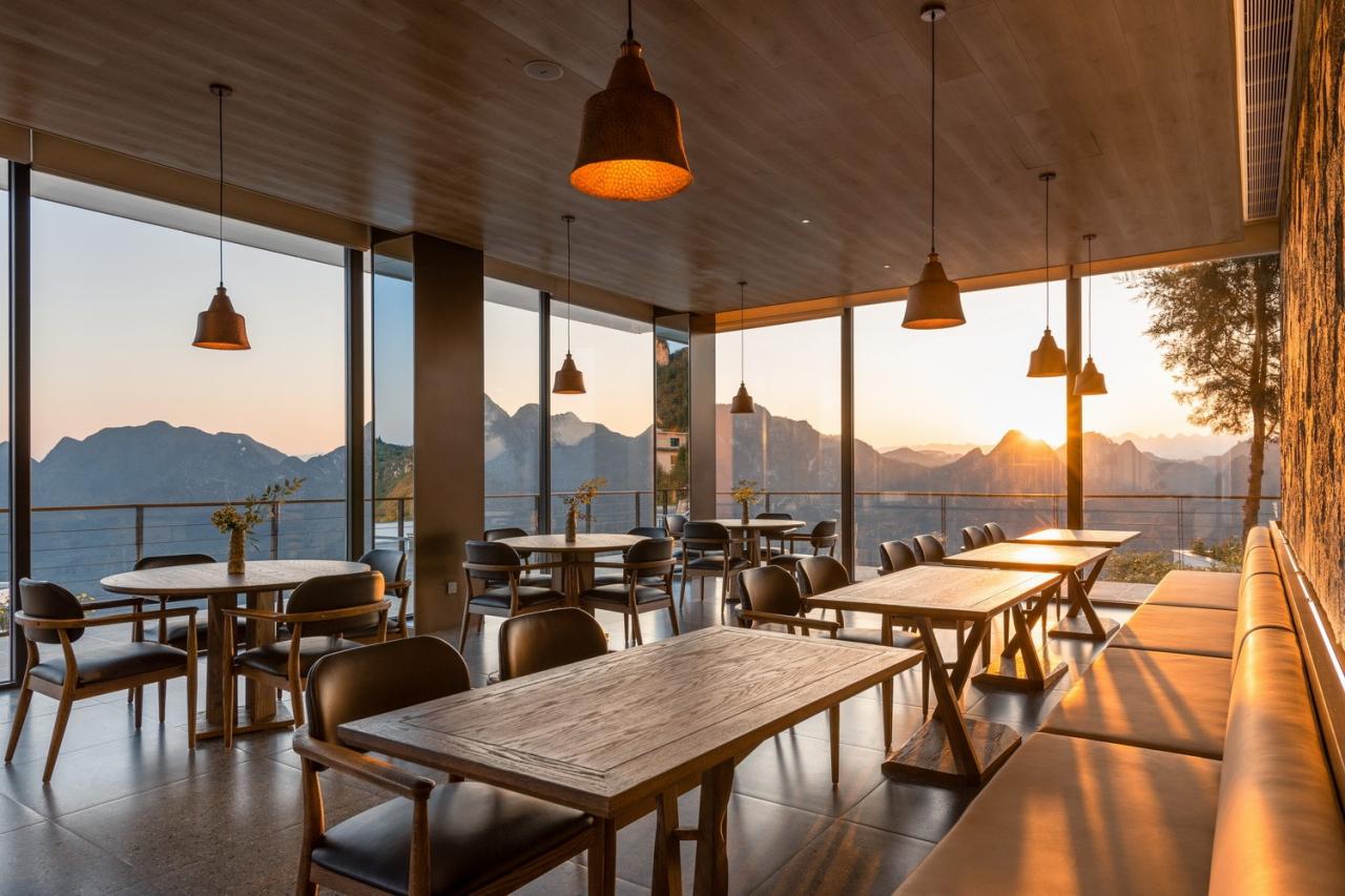 BIM建筑|悬崖边的天空民宿：尧珈•望瀑/ 上海尧舜建筑设计有限公司