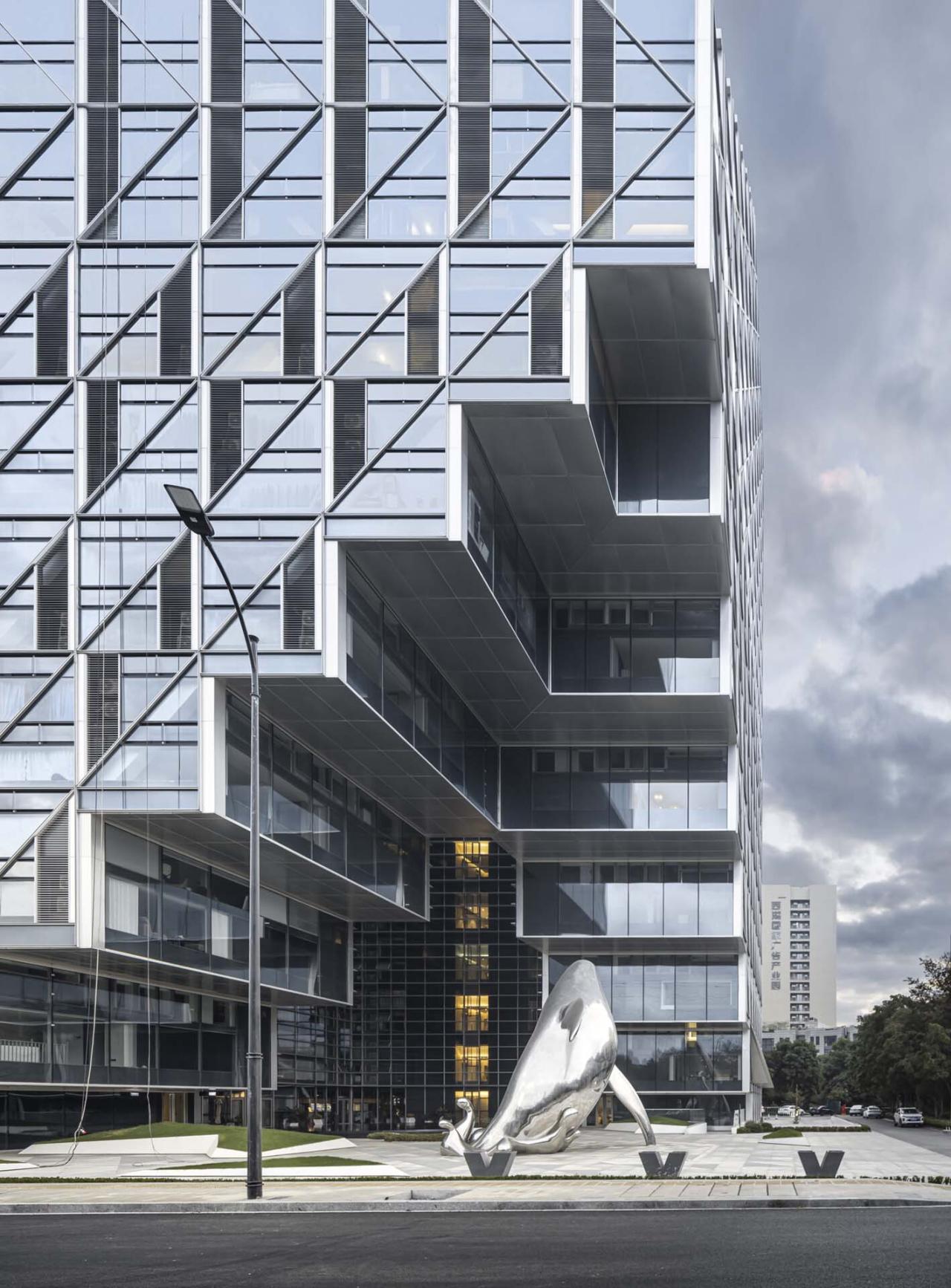 BIM建筑|杭州西溪深蓝 / GLA建筑设计