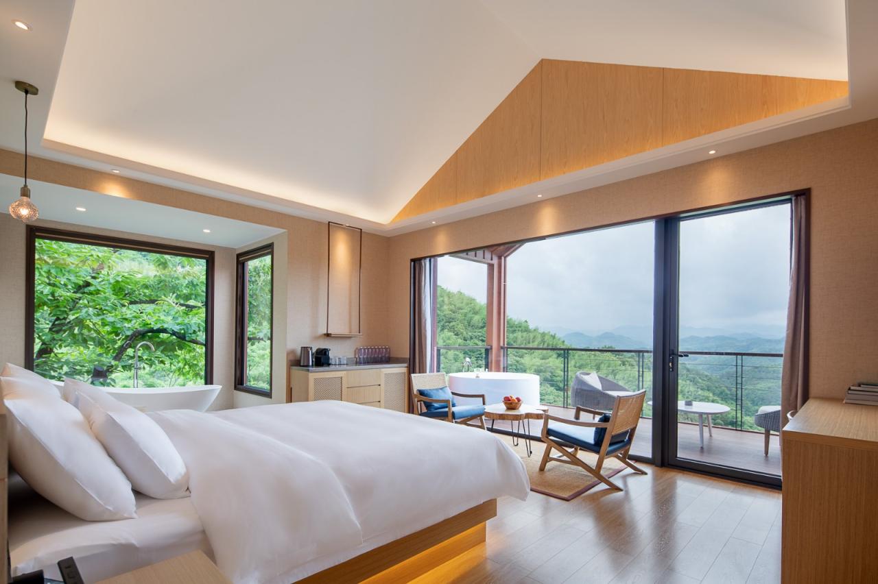 BIM建筑|群山绵延中的山谷小墅：尧珈·养心墅 / 上海尧舜建筑设计有限公司