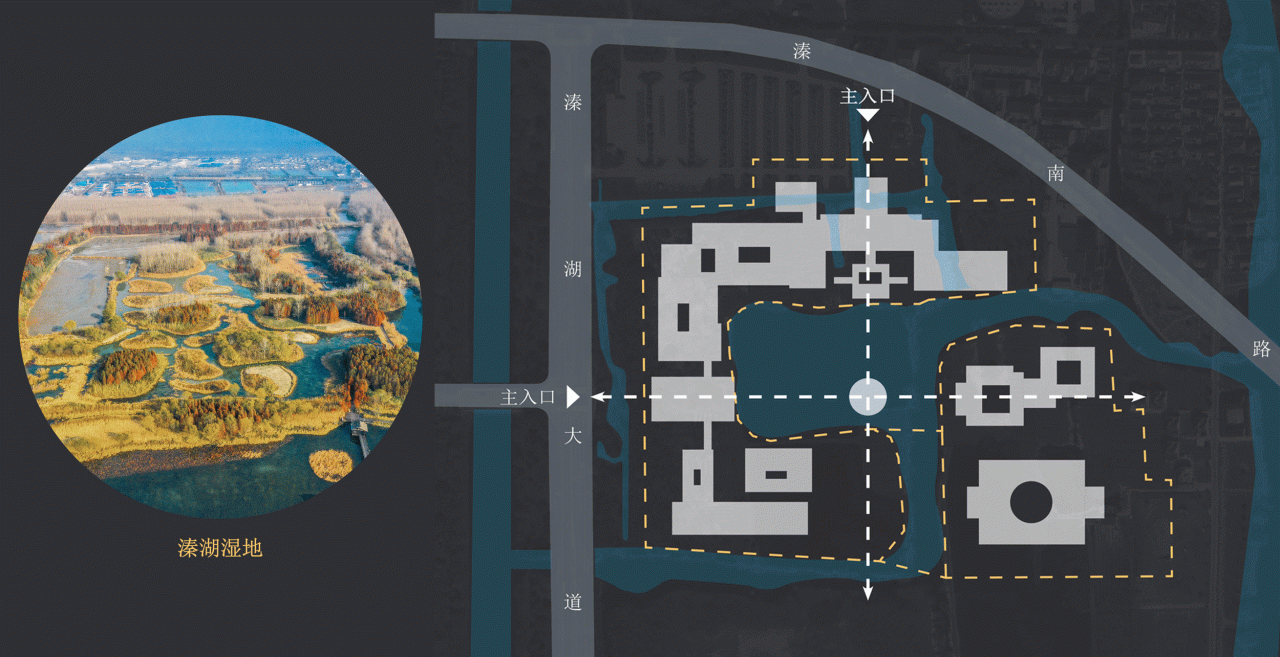 BIM建筑|湿地浮岛·溱湖宾馆 / 简和建筑