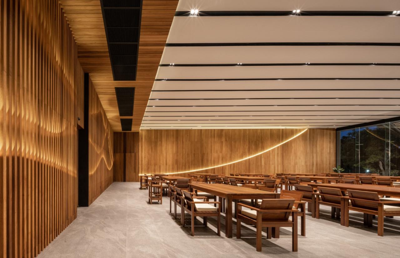 BIM建筑|超大规模泰式餐厅 Keereetara / IDIN Architects