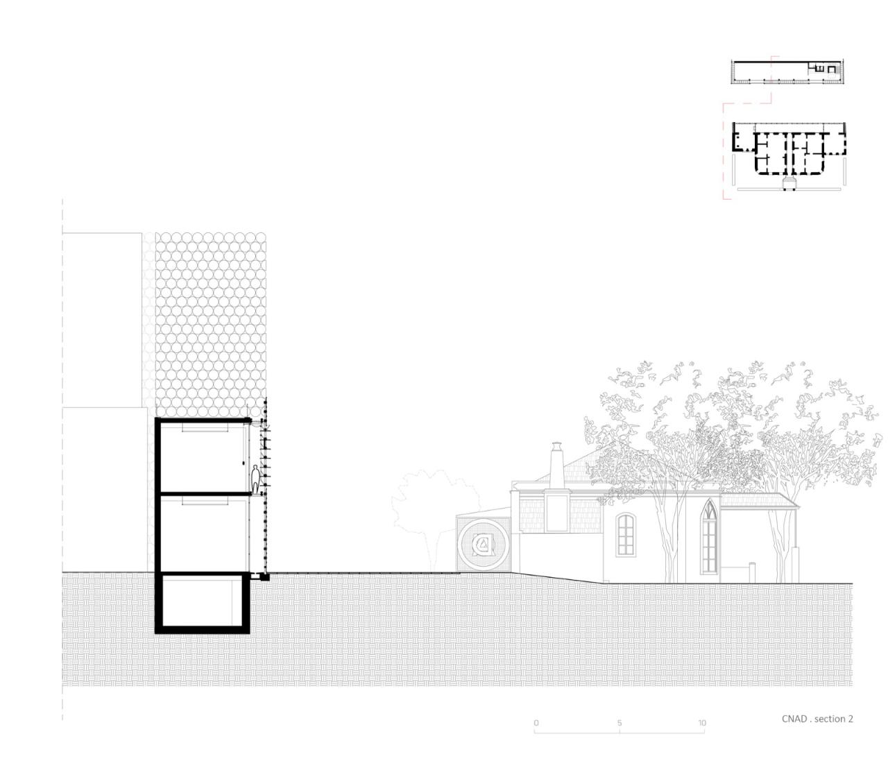 BIM建筑|桶盖表皮，CNAD 艺术工艺设计中心 / Ramos Castellano Arquitectos