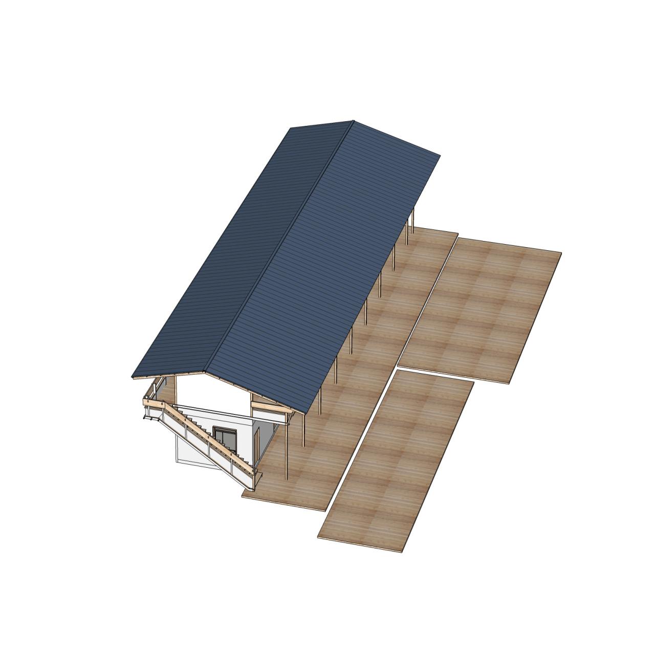 BIM建筑|瑶理田园驿站 / 随坪一里