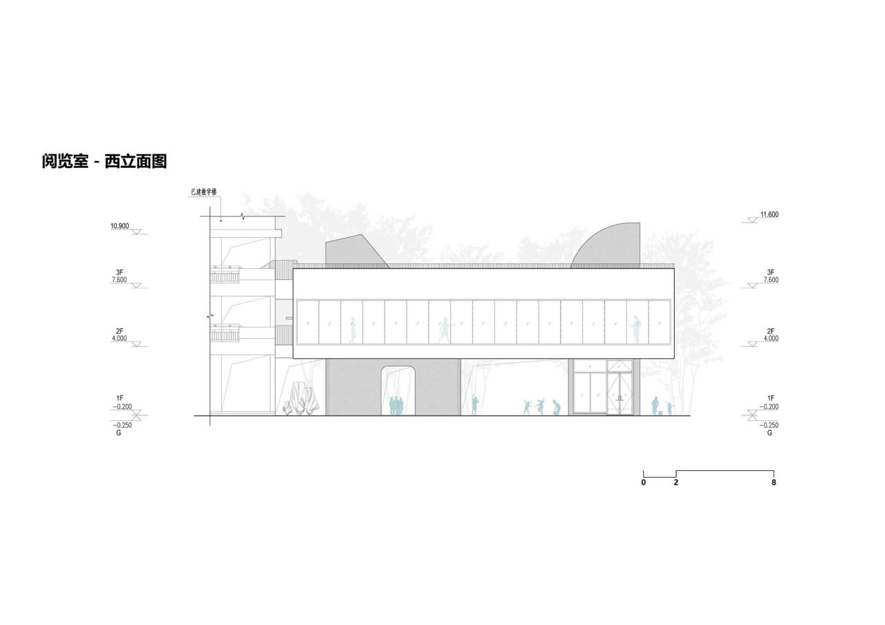 BIM建筑|龙江外国语学校附属小学改造（旺岗小学） / 竖梁社建筑