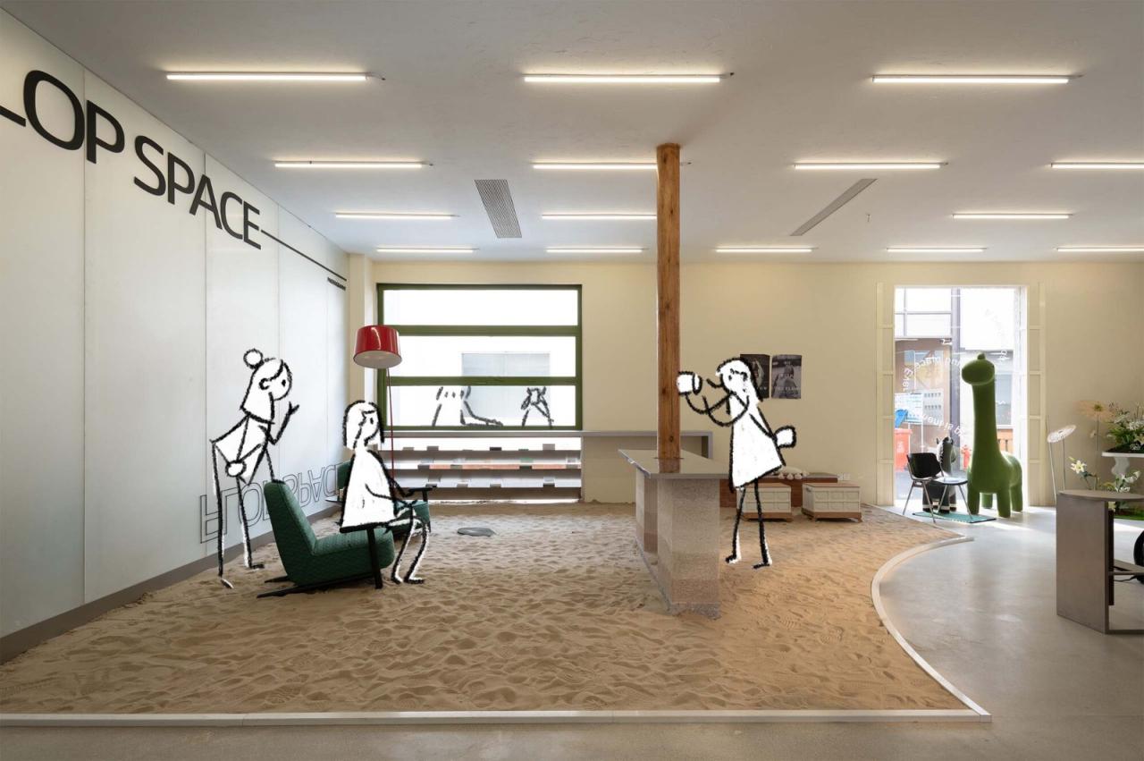 BIM建筑|Flop艺术空间 / 房子和诗建筑事务所