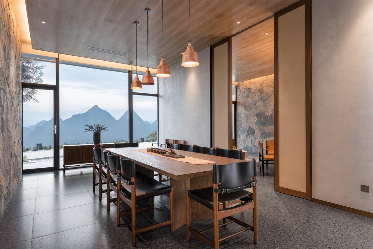 BIM建筑|悬崖边的天空民宿：尧珈•望瀑/ 上海尧舜建筑设计有限公司