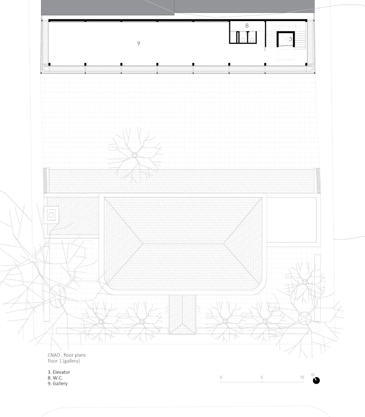 BIM建筑|桶盖表皮，CNAD 艺术工艺设计中心 / Ramos Castellano Arquitectos