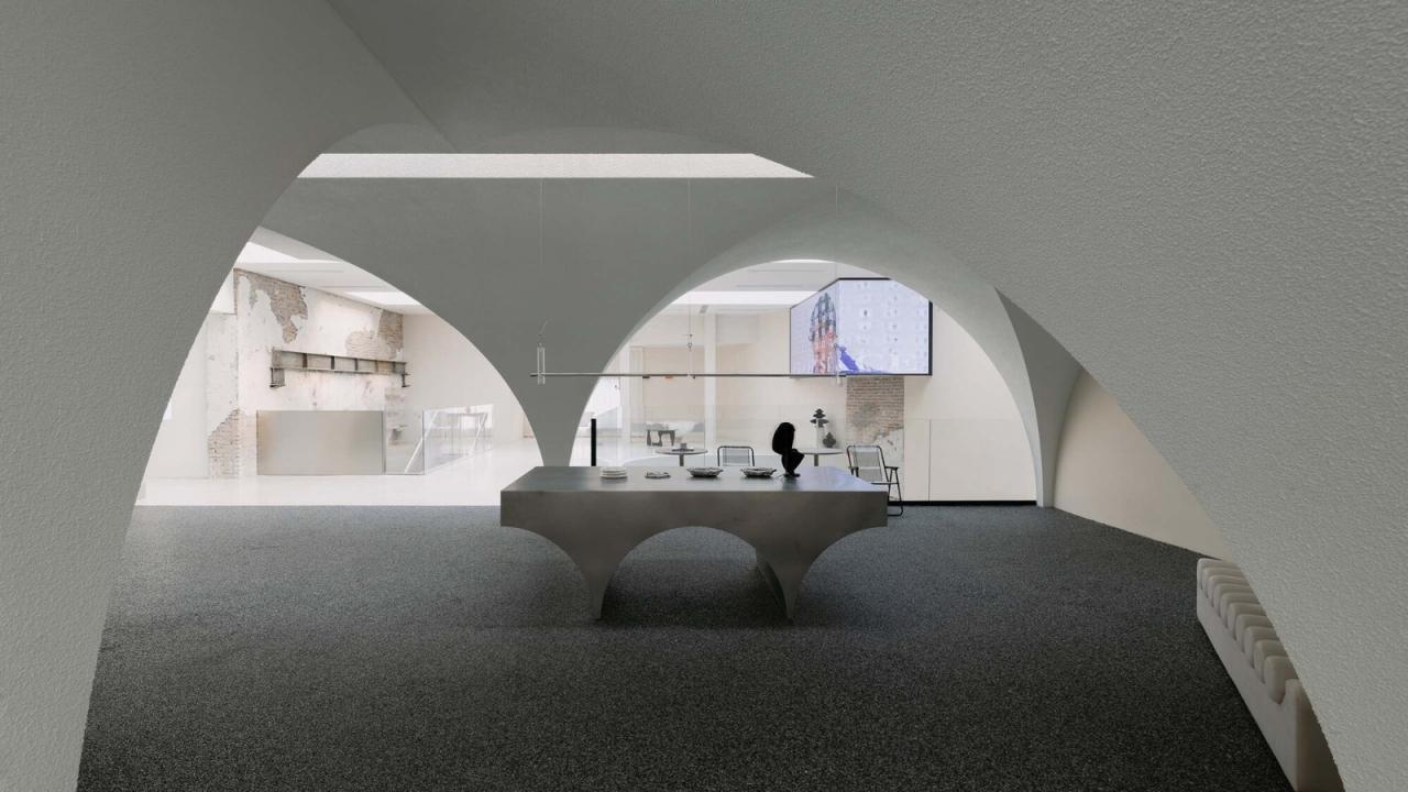 BIM建筑|Flop艺术空间 / 房子和诗建筑事务所