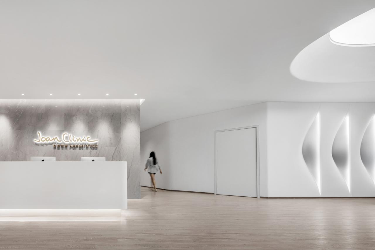 BIM建筑|数字水墨的有机生长：卓彦丽格医美诊所 / CAA室内新作